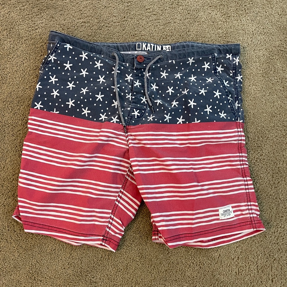 Mens 34in Katin board shorts